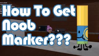 How to get NOOB Marker in Find the Markers Roblox 2024 [upl. by Questa364]