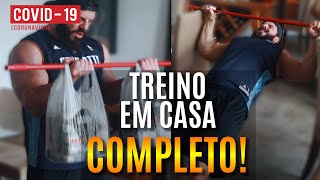 Um treino COMPLETO para TODO MUNDO fazer em CASA [upl. by Enomar154]