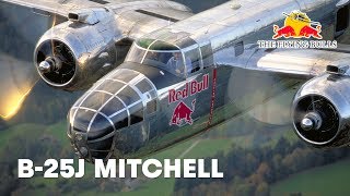 The Most Dazzling Aircraft Ever Built The B25J Mitchell  The Flying Bulls [upl. by Kynan]