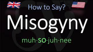 How to Pronounce Misogyny CORRECTLY Meaning amp Pronunciation [upl. by Inverson39]