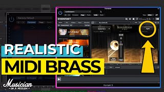 How to Make MIDI Brass Sound Realistic [upl. by Attoynek]