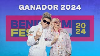 GANADOR BENIDORM FEST 2024 [upl. by Hakym]