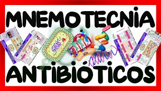 ANTIBIÓTICOS MECANISMO DE ACCIÓN  MNEMOTECNIA ANTIBIÓTICOS  GuiaMed [upl. by Riggall]