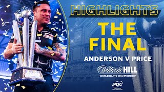 PRICE RULES THE WORLD  Final Highlights  202021 William Hill World Darts Championship [upl. by Groveman45]