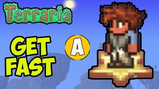 Terraria 1449 how to get Celestial Starboard EASY  Terraria how to get Wings EASY [upl. by Ecirtnom997]