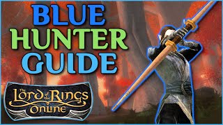 LOTRO Blue Line Hunter Guide  Starter Build Trait Analysis and Gameplay 2020 [upl. by Alimac]