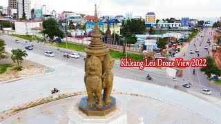 4K Aerial view of Khleang Leu some part of Sihanoukville [upl. by Benioff]