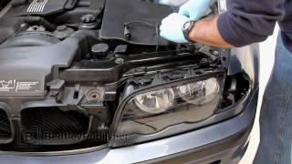 BMW 3 Series E46 19992005  Headlight Assembly amp Lens  DIY Repair [upl. by Clemen260]