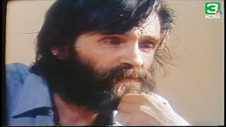 Charles Manson interview He explains his swastika [upl. by Swerdna]