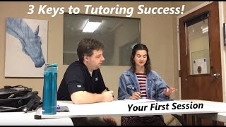 Three Keys to a Successful First Tutoring Session [upl. by Syramad16]