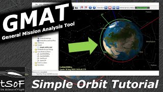 Simple Orbit Tutorial  GMAT NASAs General Mission Analysis Tool [upl. by Bohner]