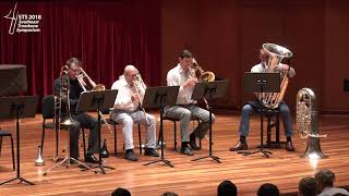 STS2018  New York Philharmonic Low Brass Fountains of Rome [upl. by Tobiah]