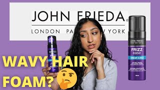 HONEST REVIEW FRIZZ EASE JOHN FRIEDA AIR DRY WAVES [upl. by Saxon]