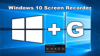 Updated The Free builtin Windows 10 Screen Recorder [upl. by Aihsot]