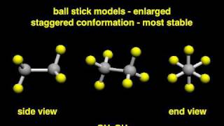 Ethane Conformations [upl. by Ecart]