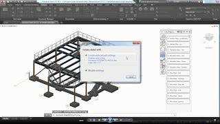 Advance Steel  Simplified way to create drawings [upl. by Webb]