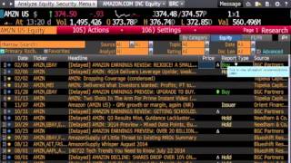 Finding Analyst Reports using the Bloomberg and Thomson One [upl. by Linzer164]