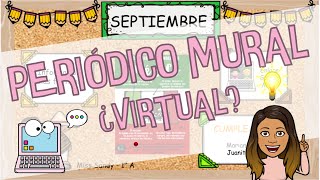 Crea un periódico mural VIRTUAL [upl. by Kathlene722]