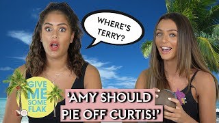 Love Island 2019 UK Malin Andersson and Kady McDermott A lot goes down in the DMs [upl. by Llerret]