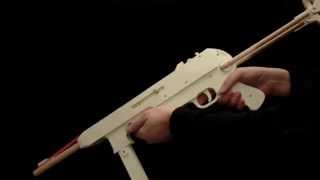 MP40 quotSchmeisserquot Rubberband Gun [upl. by Dleifyar337]