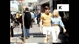 Late 1960s Haight Ashbury Hippie Community San Francisco HD [upl. by Elohcim]