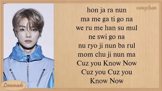 NCT U  Know Now Easy Lyrics [upl. by Jobie]