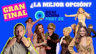 Análisis de la GRAN FINAL del BENIDORM FEST 2025 [upl. by Yanttirb]