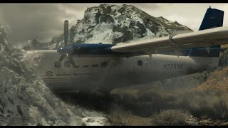 Greenland Plane Crash Scene  HD clip [upl. by Oigres442]