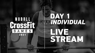 Wednesday Day 1 Individual Events—2021 NOBULL CrossFit Games [upl. by Rosane613]