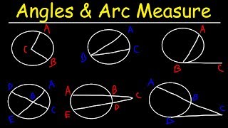 Circles Angle Measures Arcs Central amp Inscribed Angles Tangents Secants amp Chords  Geometry [upl. by Edmunda706]