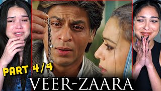 VEER ZAARA Movie Reaction Part 44 amp Review [upl. by Doe]