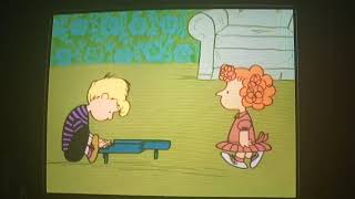 Charlie Brown  Frieda Visits Schroeders Piano [upl. by Satsoc701]