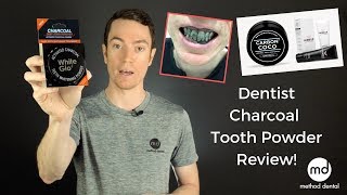 Charcoal Toothpaste Review By A Dentist Carbon Coco Colgate WhiteGlo [upl. by Ennaharas]