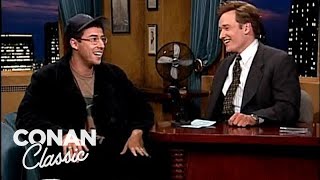 Adam Sandler On Fighting Bob Barker In quotHappy Gilmorequot  Late Night with Conan O’Brien [upl. by Skyla]