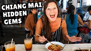 TOP 13 MUST EAT FOODS in Chiang Mai Thailand DIY Thai Food Tour [upl. by Ivonne]