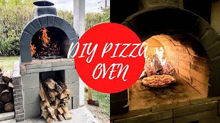 How to Build a Wood Fired Pizza Oven  DIY Backyard Pizza Oven [upl. by Gweneth]