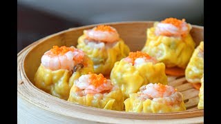 Siumai from scratch  How to Make Cantonese Dim Sum style Siu Mai 烧卖 [upl. by Nellac]