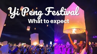 The Flying Lantern Festival in Chiang Mai by CAD  What to Expect During Yi Peng amp Loy Krathong [upl. by Halette984]