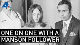 One on One Interview with Manson Follower Susan Atkins  From the Archives  NBCLA [upl. by Htide]