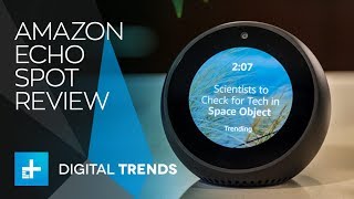 Amazon Echo Spot  Hands On Review [upl. by Adnohsar27]