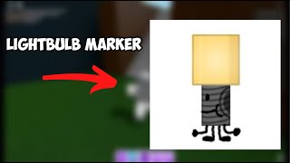 How to Get The quotLight Bulbquot Marker  ROBLOX FIND THE MARKERS [upl. by Ylrac]