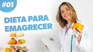 Dieta para Emagrecer  PARA EMAGRECER DE VEZ · Parte 1 [upl. by Ahsaet]