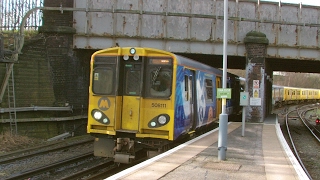 Half an Hour at 216  Birkenhead North Station 1022017  Class 507 508 terminus [upl. by Sharline317]