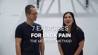 7 Exercises for Back Pain Using the McKenzie Method [upl. by Kciredor583]