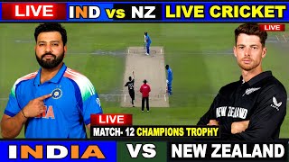 🔴Live IND vs NZ 12th ODI  Live Scores amp Commentary  India vs New Zealand  1st Innings [upl. by Bedell]