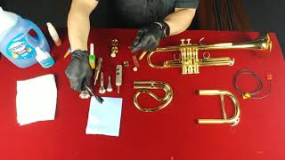 Basic Instrument Cleaning amp Maintenance  Brass [upl. by Xonnel105]