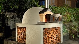 How to Build our Wood Fired Brick Pizza Oven Kit [upl. by Nyvar]