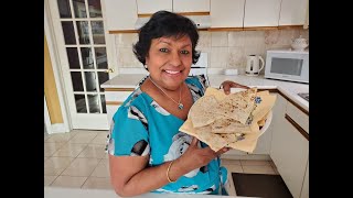 Sada Roti  Moms Trini Cooking [upl. by Wanonah]