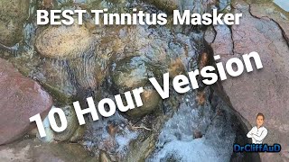 BEST Tinnitus Relief Sound Therapy Treatment  10 Hours of Tinnitus Masking [upl. by Munafo652]