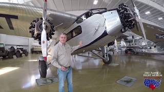 Ford Trimotor Walkaround Tour Mid America Flight Museum [upl. by Aneehsal]